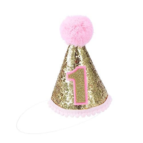 OFFIGAM Geburtstagsdekoration Goldendoodle Ornament Partyhüte Sparkle Partyhut Glitter Partyhut Geburtstag Kegelhut von OFFIGAM