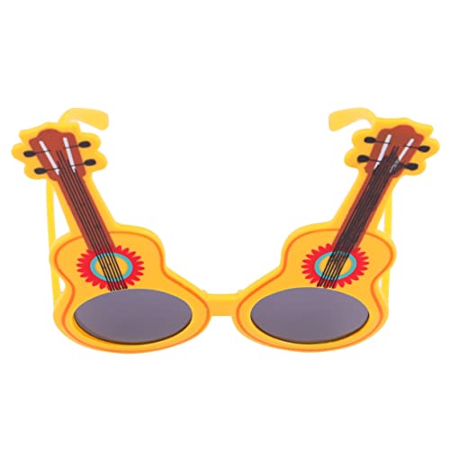 OFFIGAM Kostümzubehör lustige spiele witzige spiele party dekoration Party-Accessoires dekoration party Partyzubehör Outfit Steampunk-Brille Rave-Accessoires Brillenkostüm gitarre brille von OFFIGAM