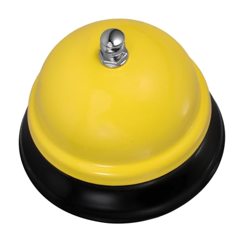 Läute Die Glocke Klasse Glocke Tischklingel Türklingel Für Das Klassenzimmer Klingelton Für Den Dienst Dienstklingel Für Kranke Handgehaltene Glocke Aluminiumlegierung Yellow OFFSCH von OFFSCH