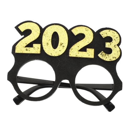 OFFSCH 1 2023 Brille versorgung Holografische Brille 2023 nein leuchtbrillen faschingsbrille für kleine Neujahrsparty-Brillen Neujahrsvorräte Nicht gewebt von OFFSCH
