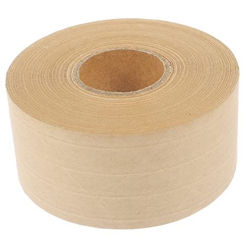 OFFSCH 1 Rolle Papier Klebeband packing tape paketband Kompaktes Klebeband boxing tape Kartonband für den Haushalt wasserdichtes Verpackungsband Dichtungsversorgung Dichtungszubehör Khaki von OFFSCH