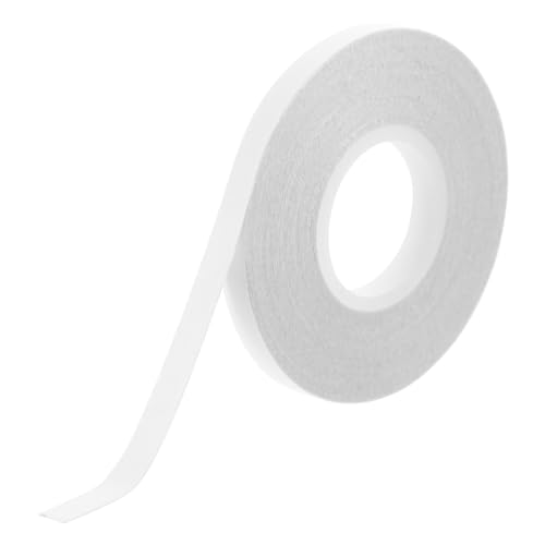 OFFSCH 1 Rolle doppelseitiges Klebeband Heftband waschen wasserlösliches Steppband doppelt klebeband doppelseitig double sided tape Klebeband für Stoff wasserlösliches Klebeband pva Weiß von OFFSCH