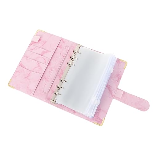 OFFSCH 1 Satz Loseblatt-budgetplaner Bargeldumschläge Mit Reißverschluss Sparbuch-organizer Für Bargeld Umschläge Zum Füllen Von Bargeld Budgetaufkleber Für Geldumschläge Pvc Rosa von OFFSCH