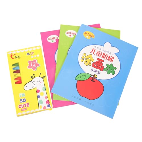 OFFSCH 1 Satz Malbücher für Kinder kindermalbuch Malbuch für Kinder Kleinkind Buntstifte Kinder-Doodle-Buch zeichenbuch Malbücher für Kleinkinder Buntstift-Malalbum Papier von OFFSCH