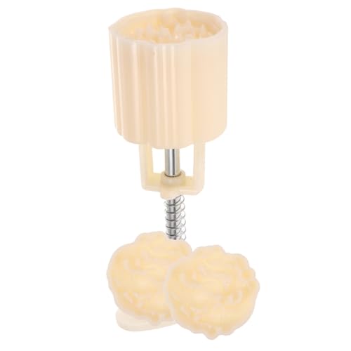 OFFSCH 1 Satz Mondkuchenhersteller Ausstecher-Kuchenform Mittherbst-Mondkuchenform mondkuchen form moon cake molder Mondkuchenformen selber machen Keksform für die Küche Backform Plastik von OFFSCH