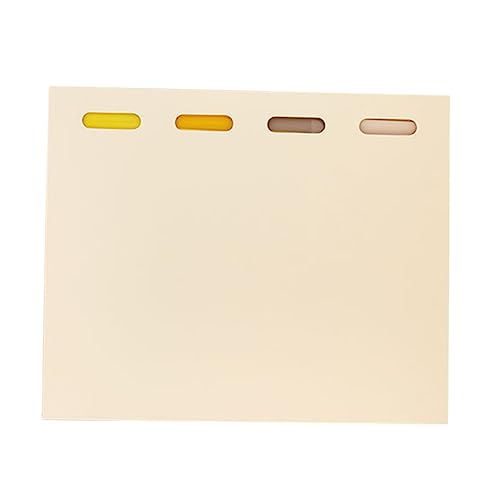 OFFSCH 1 Satz Ordner Notizbuch Binder Kalender-notizbuch Sammelalbum Schutzhülle A5 Planermappe Hefter Mit Losen Blättern Loseblattbinder Binder Journal Hefteinband Beige Plastik von OFFSCH