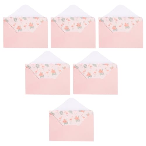 OFFSCH 1 Set Niedliche Set Einfache Natürliche Papierkarten Buchstaben Briefmarken Foto Papier Stationäre Stationäre Umschlag Papier Retro Schreiben Papierparty Accessoire Pink von OFFSCH