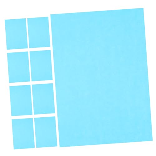 OFFSCH 100 Blatt Zeichenpapier Für Drucker Briefpapier Schreibpapier A4 Leeres Papier Dekoratives Kopierpapier Druckerpapier A4-bastelpapier Dickes Druckpapier Bedruckbares Papier Blue von OFFSCH