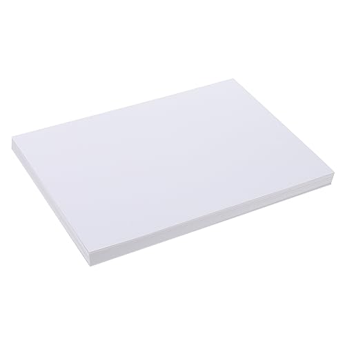 OFFSCH 100 Blatt beschichtetes Papier Digitaldruckpapier Druckpapier für Bilder doppelseitiges Druckpapier Drucker Fotopapier Fotodruckpapiere Druckerpapier Beschichtetes Basispapier Weiß von OFFSCH