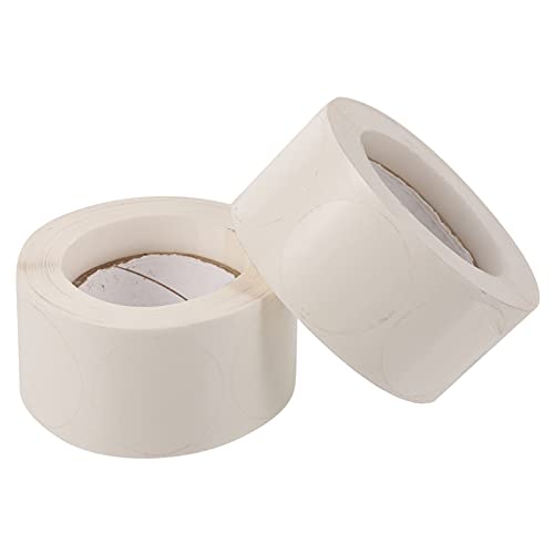 OFFSCH Siegelaufkleber Für Umschläge 1000 Stück Runde Selbstklebende Siegeletiketten Runde Verpackungsaufkleber 30 Mm 500 Aufkleber/rolle 2 Rollen Pro Packung von OFFSCH