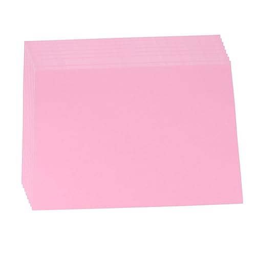 OFFSCH 100st A4 Kopierpapier Farbiger Karton Aufkleberdruckerpapier Farbiges Druckerpapier Manuelles Schneiden Von Bastelpapier Buntes Papier A4 Bedruckbares Papier Pastellpapier Rosa von OFFSCH