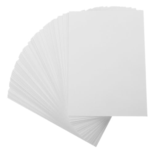 OFFSCH 100st Fotopapier Hochglanzpapier Papier Glänzend Fotodrucker Aus Papier Druckerpapier Druckpapier Selber Machen Bildpapier Für Drucker Fotodruckpapier Papierfoto Weiß von OFFSCH