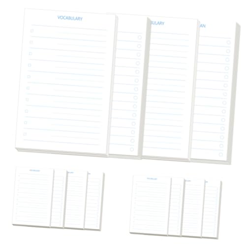 OFFSCH 12 Planungsvokabularbuch schreibhefte small notebook Indexkarten notizbücher notebooke Seitenmarkierungen für Schüler kleiner Notizblock Schreibblöcke Planen Sie Notizblöcke Papier von OFFSCH