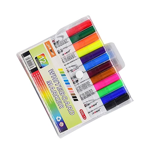 OFFSCH 12St Wasser schwimmender Stift Kreidemarker Whiteboard-Marker für Kinder schreibwaren whiteboard stifte kinder schulzeug Briefpapier schreiben Whiteboard-Marker für Plastik von OFFSCH