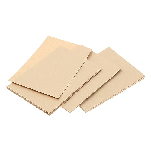 OFFSCH 150 Blatt Vintage Kraftpapier Beidseitig Bedrucktes Schreibpapier Im Retro Design Ideal Für Briefe Zertifikate Und Kreative Projekte Hochwertiges Druck Und Kopierpapier von OFFSCH