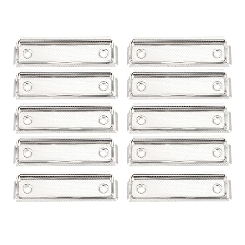 OFFSCH 15st Briefpapier-clip Clips Für Dateitafeln Binder Büroklammern Aktenklammern Pinnwand-clips Multifunktionale Klemmbrett-clips Schreibwaren Klammer Fürs Büro Eisen Silver von OFFSCH