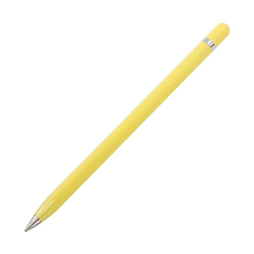 OFFSCH 1Stk Bleistift löschbare Kugelschreiber löschbare Stifte für Kinder Stift Metallstift everlasting pencil yellow gelbe Tintenloser Stift tintenloser bleistift Khaki von OFFSCH