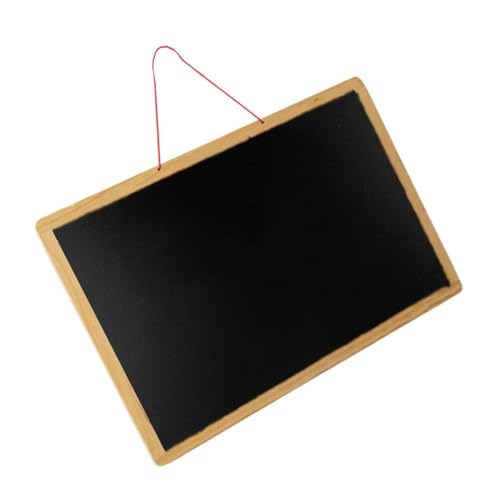 OFFSCH 1stk Tafel Mini-whiteboards ? Tarafl? Tahta Desktop-whiteboard Message-board-ornamente Staffelei Whiteboard Hängendes Whiteboard Hängendes Nachrichtenbrett Türbehänge Hölzern Black von OFFSCH