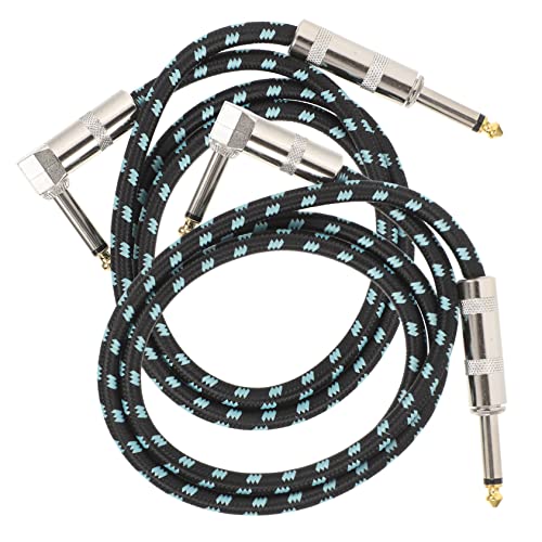 OFFSCH 2 Stück Gitarren Audio Kabel Instrumentenkabel für Elektrische Gitarre und Lautsprecher Langlebig mit Hoher Übertragungsqualität für Aufnahmen und Live Performances OFFSCH 2 Stück Gitarren Audio Kabel Instrumentenkabel für Elektrische Gitarre und Lautsprecher Langlebig mit Hoher Übertragungsqualität für Aufnahmen und Live Performances von OFFSCH