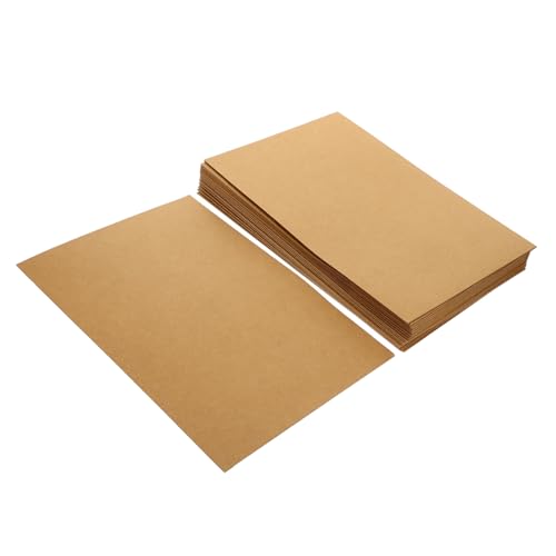 OFFSCH 20 Stück A4 Kraftpapier Präsentationsmappen Dokumentenmappe Aus Robustem Kraftpapier Für Büro Und Organisation Und Langlebig von OFFSCH