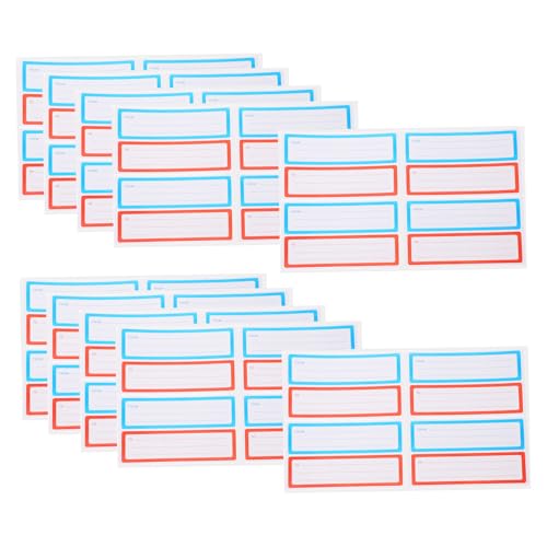 OFFSCH 20 Stück Leere Etikettenaufkleber Große Adressetiketten Selbstklebende Aufkleber Adressetiketten Für Umschläge Versandtaschenaufkleber Adressetikettenaufkleber von OFFSCH