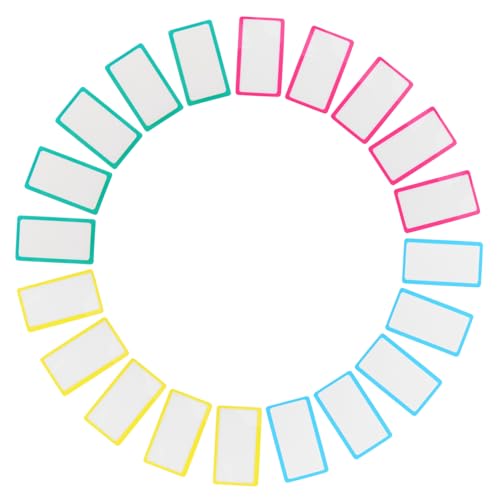 OFFSCH 20 Stück Trocken Abwischbare Etiketten Aufkleber Für Das Büro Etiketten Für Etikettenaufkleber Etiketten Für Etiketten Für Einmachgläser von OFFSCH