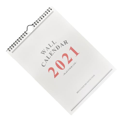 OFFSCH 2021 büroartikel bürobedarf kalender schreibtisch notizkalender kalendarium Notizblock-Kalender Kalendermonat planen jährlich Jahresplaner handgemalter Kalender Zeitplan planen von OFFSCH