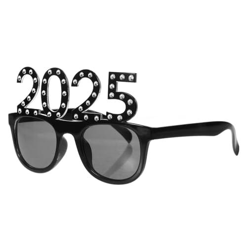 OFFSCH 2025 Tanzbrille Abschlussfeier Brille Partygeschenk Für Das Neue Jahr Brillen Silvesterbrille Halloween-sonnenbrille Party-sonnenbrille Partyzubehör Für Das Neue Jahr Gläser Stk von OFFSCH