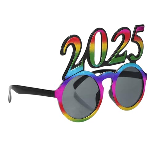 OFFSCH 2025 geburtstag Lustige Brille Brille Spaß Brille lustige Tanzbrille Brillen anziehen Brillenabschluss 2024 Kostüm Brille Partybrillen Leistungsrequisiten Stk von OFFSCH