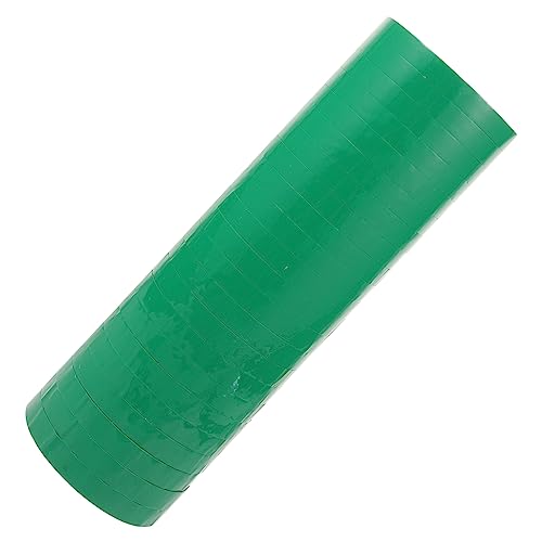 OFFSCH 24 Rollen Knüpfmaschinenband packing tape paketband packetkleband verpackungsband Lang Fleischdichtband Verpackungsdichtbänder Packbänder Klebebänder zum Abdichten Sport Green von OFFSCH