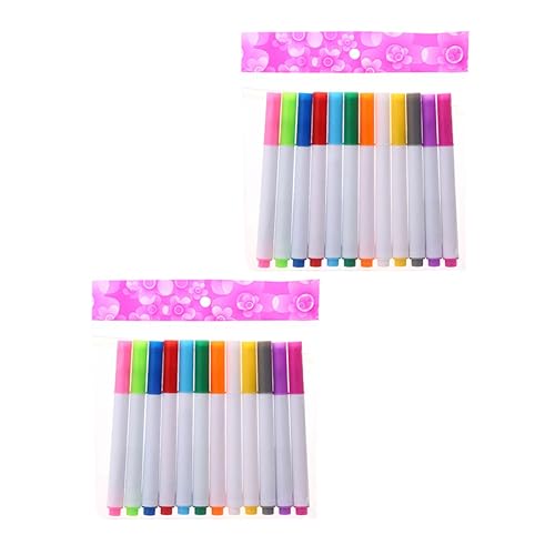 OFFSCH 24St löschbarer Tafelstift tablettstift bürogadges witheboardmarker pastel stifte kreidestifte Marker für Glas Tafelmarker Staubfreier Stift Tafelstifte Zeichenstift Plastik von OFFSCH