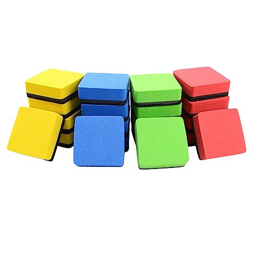 OFFSCH 24st Schulbedarf Tafel-trockenlöscher Trockenlöschtafel Pizarrones Para Niños Magnetische Tafel Whiteboard Für Whiteboard Radiergummi Büro Magnetisches Whiteboard Waschbare Kreide von OFFSCH