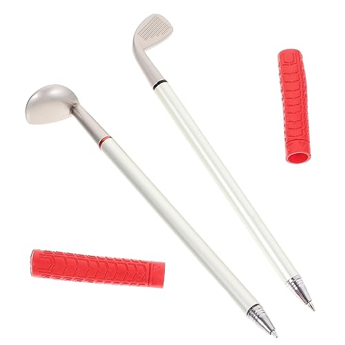 OFFSCH 2St Minigolfschlägerstift golf golfgeschenke Golfball Clubpreis Zubehör für Golfpartys Golf-Kugelschreiber Kugelschreiber geschenkt Stift aus Legierung Nachfüllung von OFFSCH