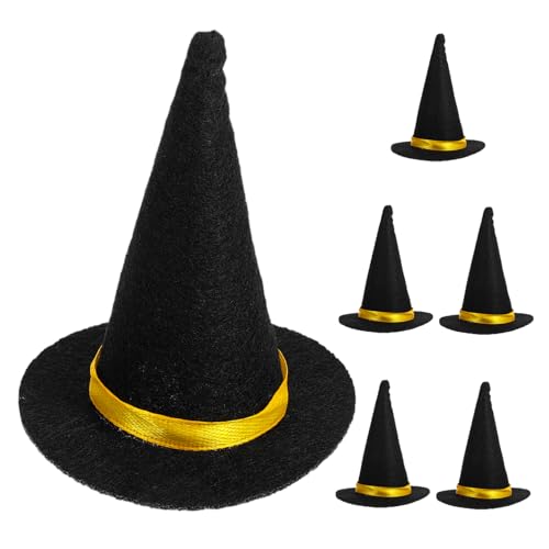 OFFSCH 30 Stk DIY-Kunsthandwerk Halloween-Party- individueller Hexenhut Mini-Handwerk Halloween-Accessoires halloween costume halloween kleidung Haarschmuck Halloween-Dekorationen von OFFSCH