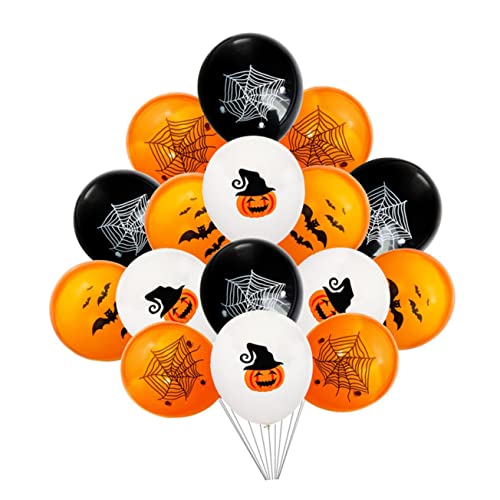 OFFSCH 30St Halloween-Ballon halloween luftballons halloween ballons halloweendeko Halloween-Party-Luftballons Halloween-Deko-Luftballons Halloween-Partygeschenke festlicher Partyballon von OFFSCH