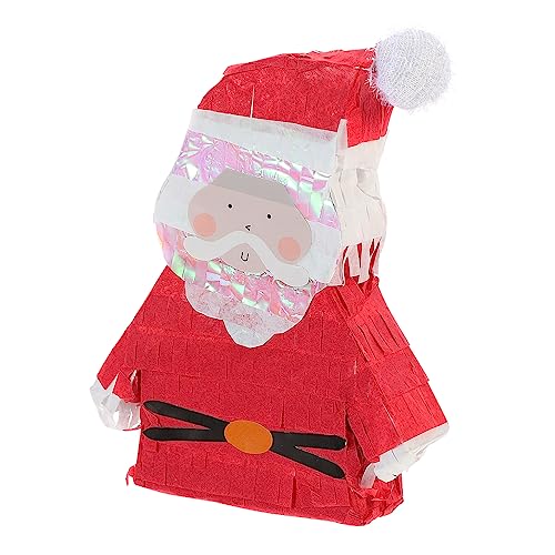 OFFSCH 3St Weihnachtspinata Halloween-Piñata Piñatas für die Weihnachtsfeier weihnachtsspielzeug kinder weihnachts party Piñata zerschmetterndes Spielzeug Pinata-Spielzeug für Kinder rot von OFFSCH