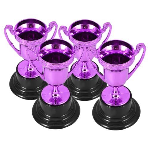 OFFSCH 4 Stücke Kunststoff Mini Trophäe Kunststoff Trophäe Modelle Kunststoff Trophäe Spielzeug Auszeichnung Trophäe Kreative Trophäe Modell Zeremonie Auszeichnung Trophäe von OFFSCH