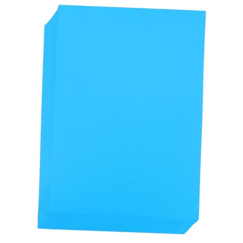 OFFSCH 50 Blatt Farbiger Karton Leeres Blatt Diy-material Bastelmaterial Malerei Versorgung Diy-werkzeuge Diy Liefert Fotografie-kit Origami-materialien Malmaterial Papier Blue von OFFSCH