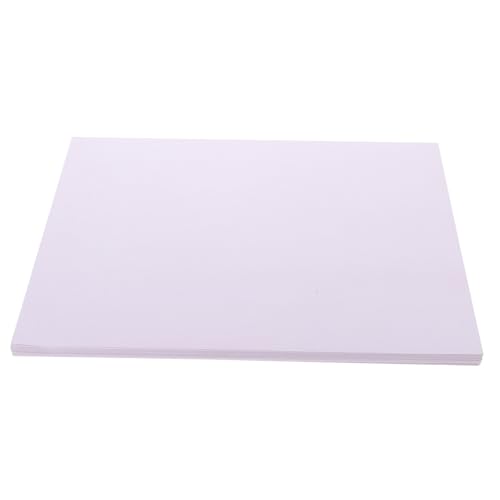 OFFSCH 50 Blatt selbstklebendes Druckpapier Druckeretiketten A4 Aufkleberpapier für Drucker letter paper büromaterial label Aufkleberetiketten für Drucker Aufkleberpapier bedrucken Violet von OFFSCH