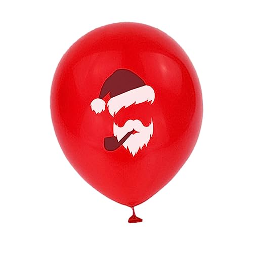 OFFSCH 50 Stück 12 Zoll Weihnachts Latex Luftballons Mit Zartem Cartoon Design Für Festliche Party Dekoration Perfekte Luftballons Zur Schaffung Einer Fröhlichen Atmosphäre Bei von OFFSCH