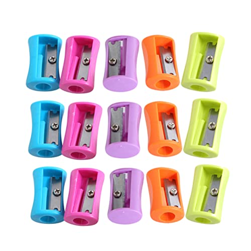 OFFSCH 50 Stück Kinderspitzer Handschärfer tragbarer Schärfer für Kinder briefpapier kinder bleistift anspitzer pencil sharpeners sharpner studio Bleistiftspitzer Mini- von OFFSCH