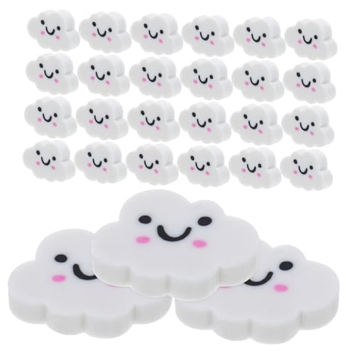 OFFSCH 50 Stück Wolken Radiergummi Mini Radiergummis Halloween Partygeschenke Kleine Radiergummis Halloween Radiergummis Große Gummi Radiergummis Mini Halloween Radiergummis von OFFSCH