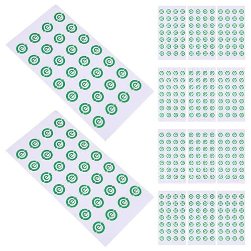 OFFSCH 500 Stück Recycling Aufkleber Recycling Aufkleber Recycling Aufkleber Mülleimer Etikett Selbstklebende Aufkleber Recycling Etikett Müllaufkleber E Aufkleber Etiketten von OFFSCH