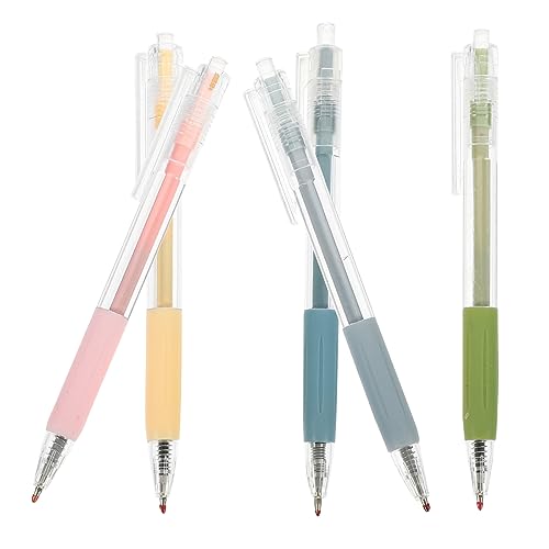 OFFSCH 5st Punkt-gelstift Neutralstift Kugelschreiber Gelstift Drücken Schüler Schreiben Gelstift Einfacher Gelstift Vom Drucktyp Lustige Stifte Spitze Gelstift Druck-gel-stift Plastik von OFFSCH