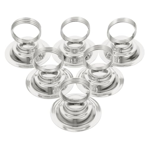 OFFSCH 6 Stücke Eisen Tisch Karte Ständer Für Hochzeit Restaurant Bankett Memo Clip Tisch Reserviert Sitz Anzahl Rezept Halter Platz Karte Clips von OFFSCH