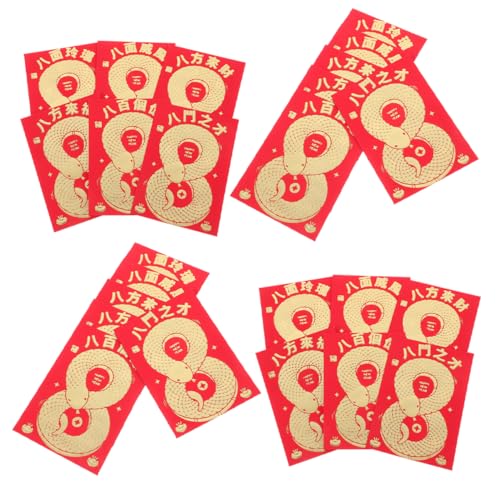 OFFSCH 60Pcs Schlange Zodiac Red Envelope Small Envelope Hübsche Umschläge Hochzeit Rote Umschläge Chinesische Rot von OFFSCH