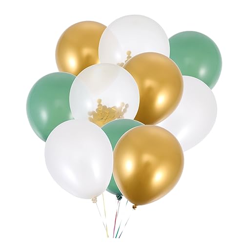 OFFSCH 60er Set Metallic Luftballons Avocado Hochzeits Und Geburtstagsdeko Party Balloons Für Fotografie Perfekte Adornment Für Feierlichkeiten Und Events von OFFSCH