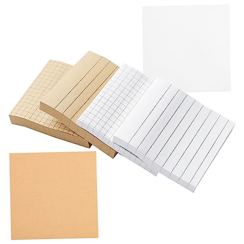 OFFSCH 6St Haftnotiz notizblock memoboard notizbuch schriftsteller notizzettel zeichenheft Markierungen Flaggen Hinweis linierte Notizblöcke abreißbarer Memo-Sticker Büroprodukte Papier von OFFSCH