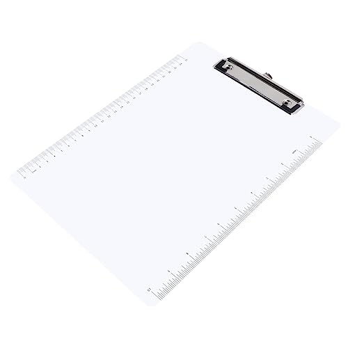 OFFSCH 6st Wordpad-ordner Bürodekoration Low-profile-clip-zwischenablage Klemmbretter Whiteboard-clip Clipboard-datei-clips Dokumentenmappentafel Süßes Klemmbrett Datei-klemmbrett Acryl von OFFSCH