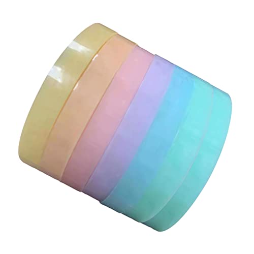 OFFSCH 7 Rollen Tape-Dekompressionsball Klebeband Beschläge für Rollos toys jucarii pentru copii transparent tape Kugelwerfen clear tape Abdeckband Malerband Bopp-Film von OFFSCH